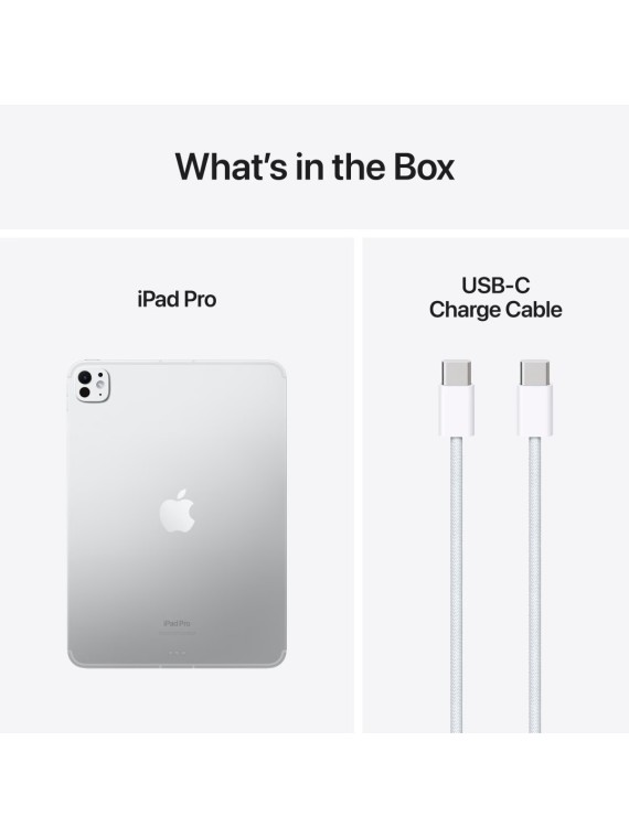 Apple iPad Pro (2025) 13 inch 1TB Wifi Zilver Nanotexture glas • Altijd gratis bezorgd