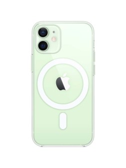 iPhone 12 mini Silicone Back Cover met MagSafe Transparant