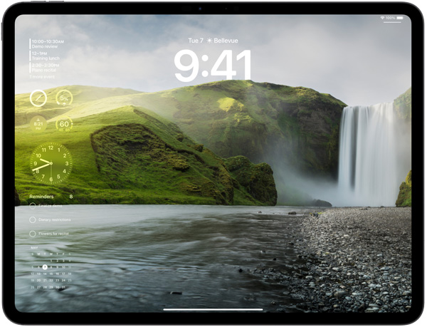 Apple 13-inch iPad Air (2024) M2 WiFi + Cellular 128GB - Paars