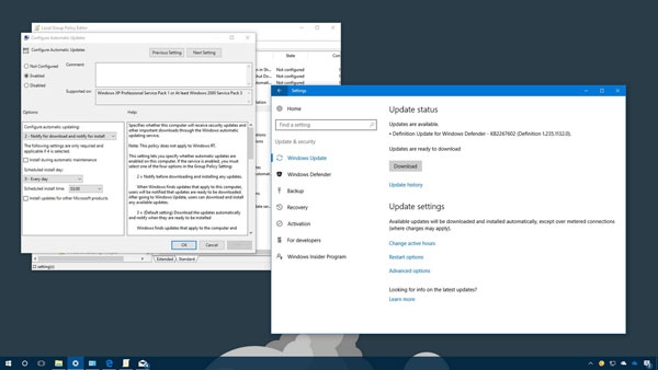 Hoe kan ik Windows 10 auto updates stoppen